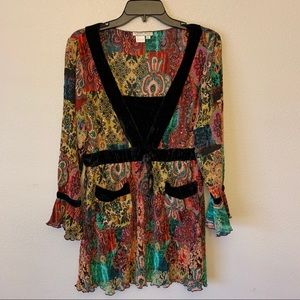 Alberto Makali Velvet Detailed Tunic